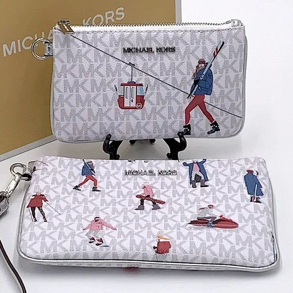 MICHAEL KORS JET SET GIRLS MULTIFUNCTIONAL WRISTLET TRIO BRIGHT WHITE MU… - Picture 6 of 13
